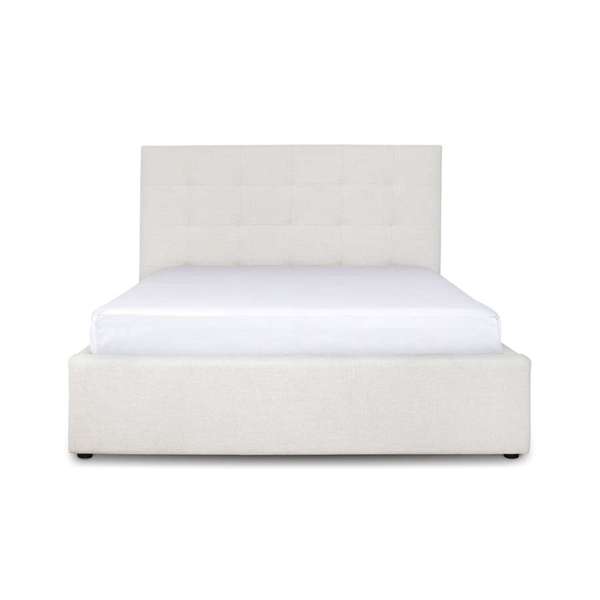 yujunページ June Queen Storage Bed - Cream